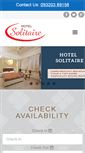 Mobile Screenshot of hotelsolitairevashi.com